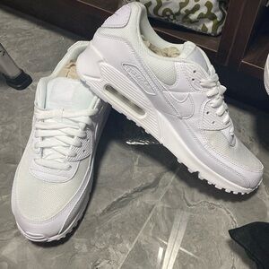 Nike Air Max. White. Size 10 in mens. New w/out box or tags.